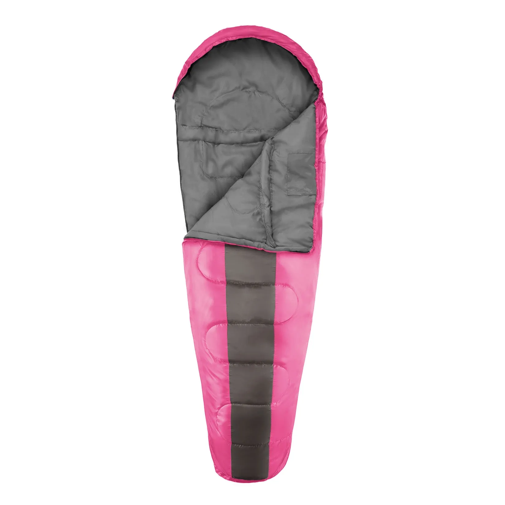 Professional 3-4 Season Mummy Sleeping Bag (300 GSM) - Pink