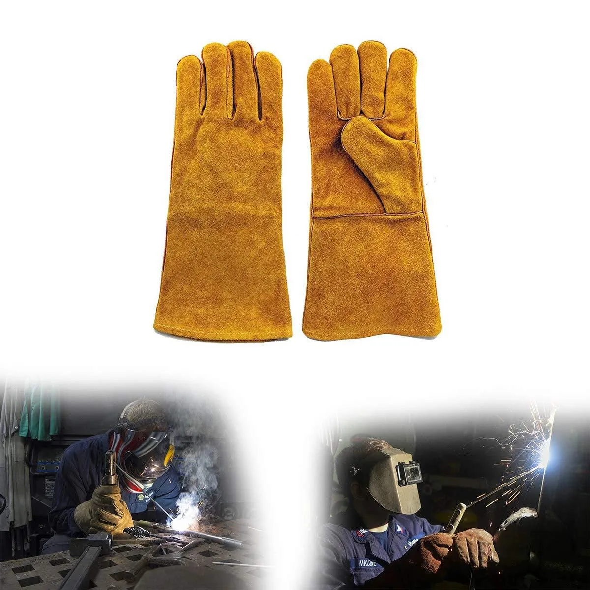 Protective Durable Heat Resistant Welding Gloves