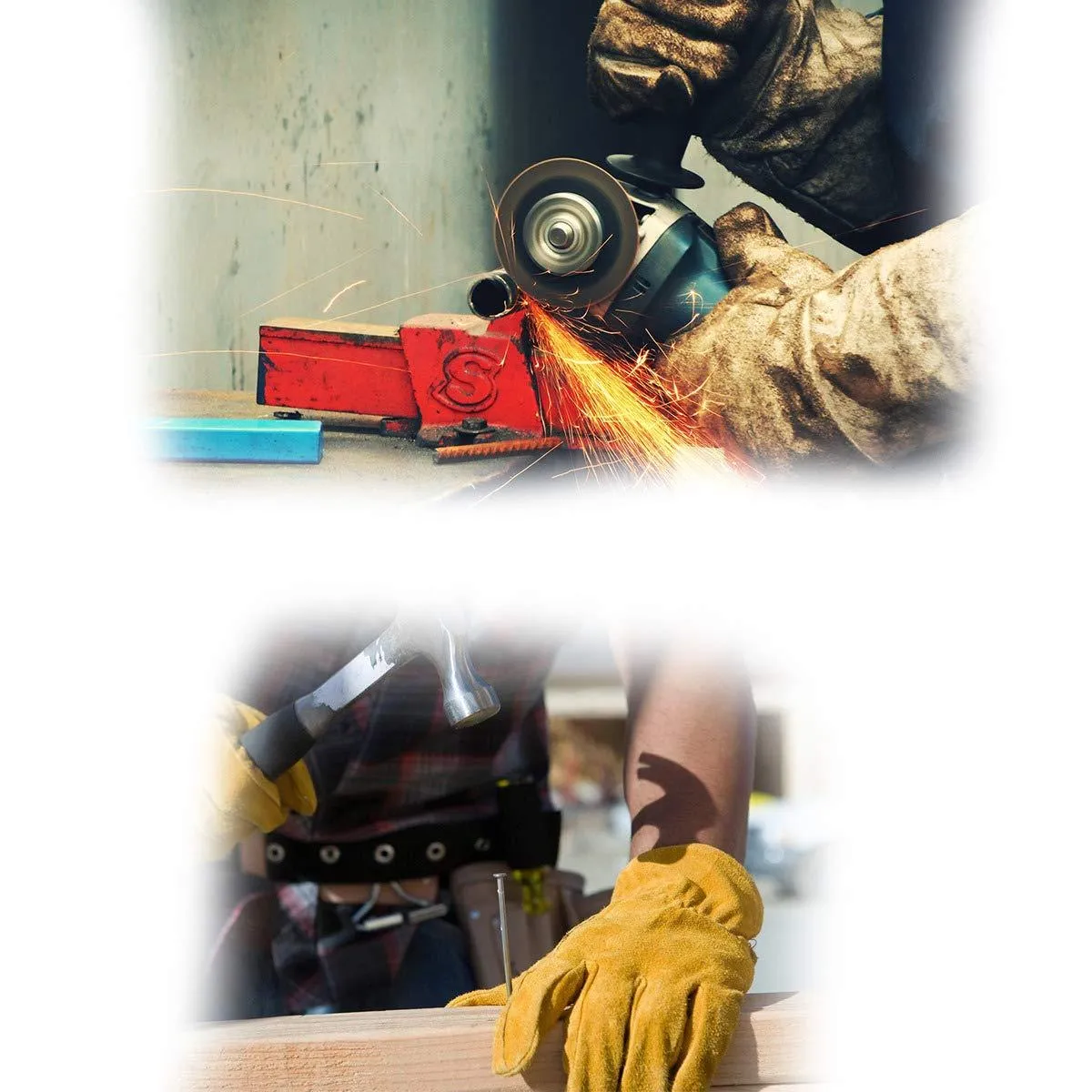 Protective Durable Heat Resistant Welding Gloves