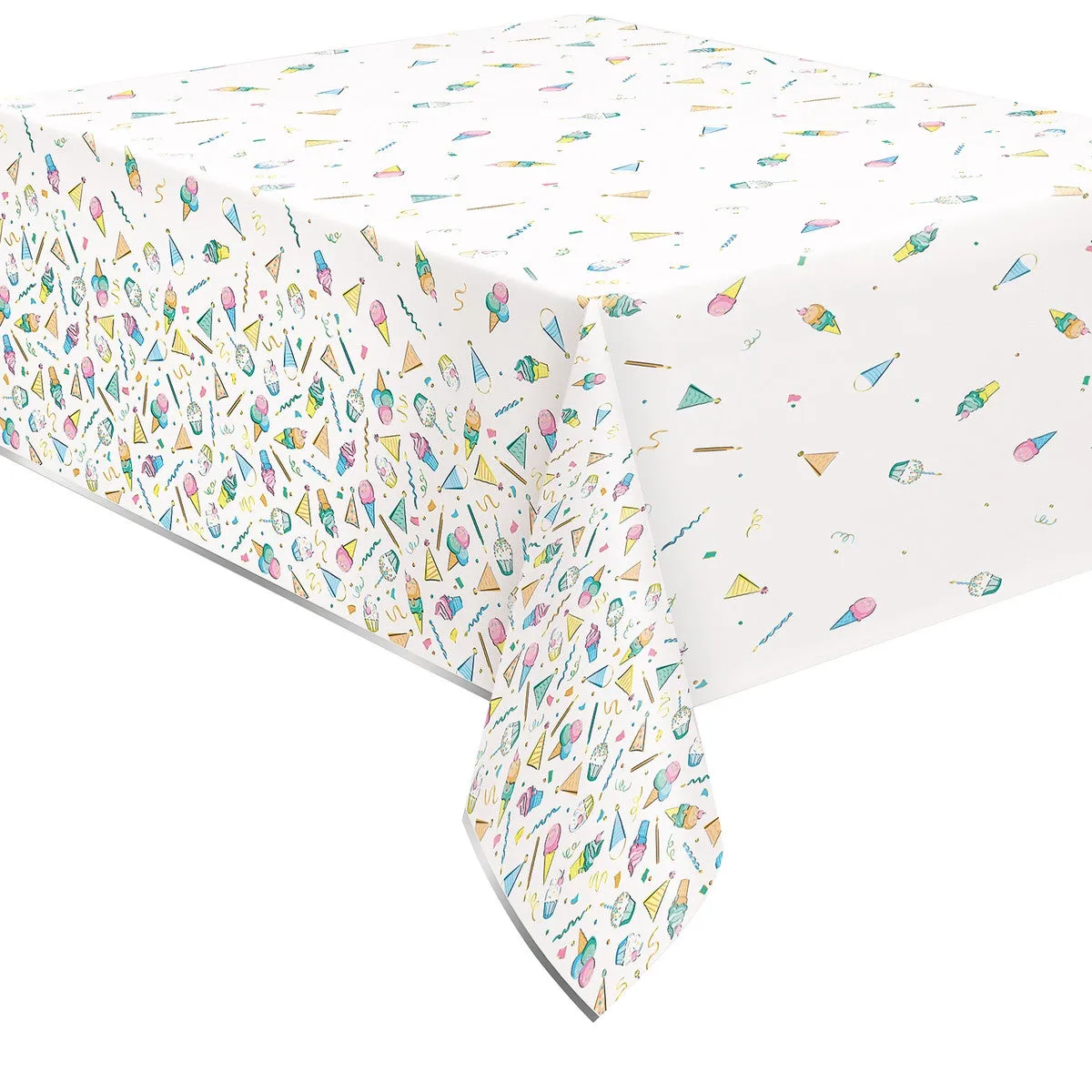 Rainbow Birthday Sweets Tablecover