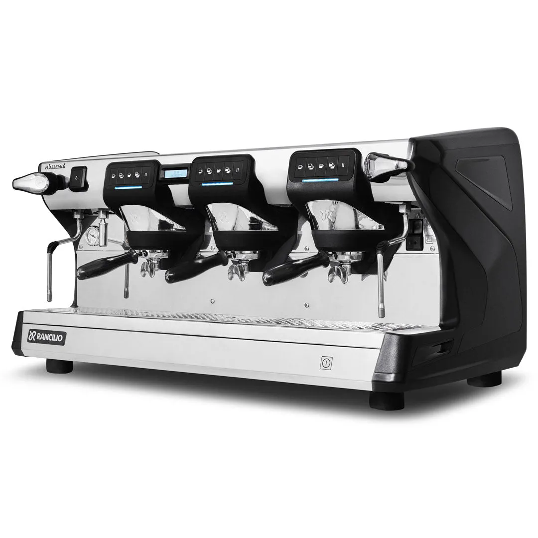 Rancilio Classe 7 USB 3 Group Volumetric Espresso Machine - Anthracite Black