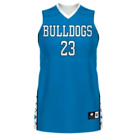 Russell Athletic Ladies Freestyle Sublimated 4-Way Stretch Traditional Basketball Jersey