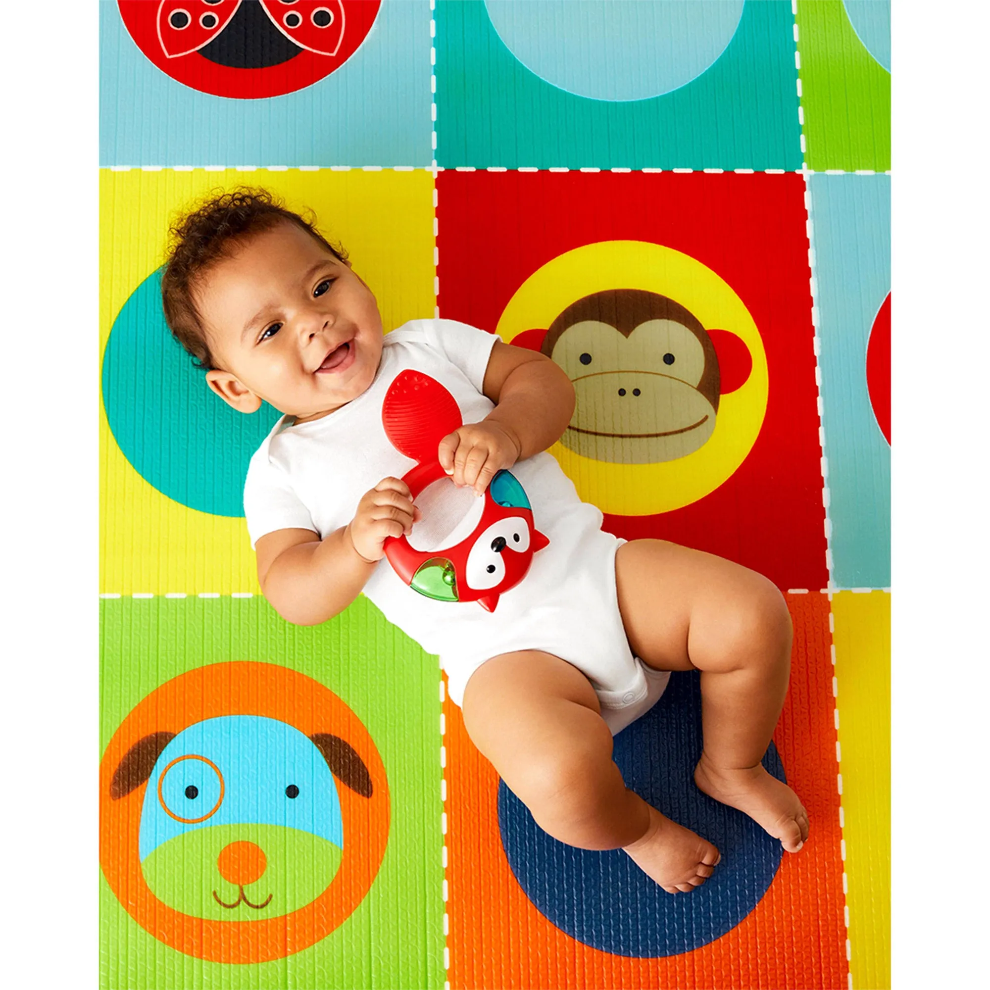 Skip Hop Playgym & Mats Doubleplay Reversible Playmat (Birth to 24 Months)