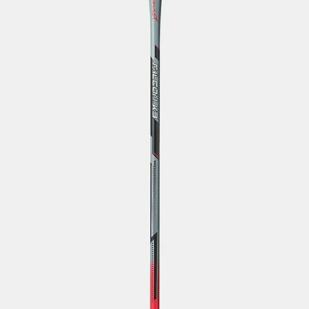 Technist Falcon K3 Unstrung Badminton Racket [Grey/Red]