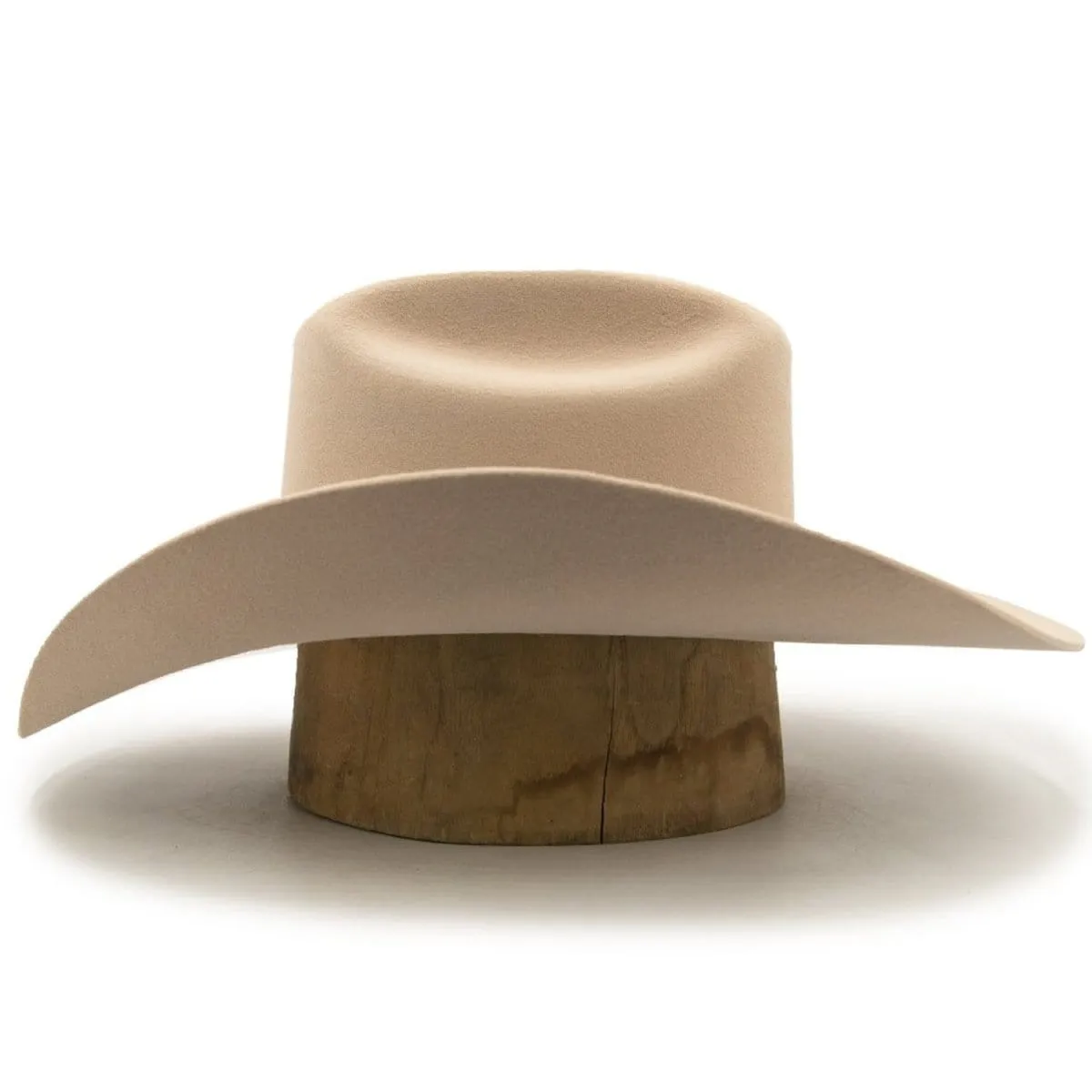 Tombstone 20X Cowboy Felt Hat Roper Shape Beige (SilverBelly) TOM-4208