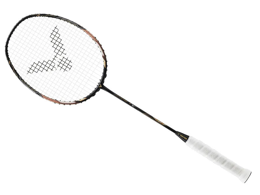 Victor Thruster K Falcon Enhanced Edition Unstrung Racket [Black]