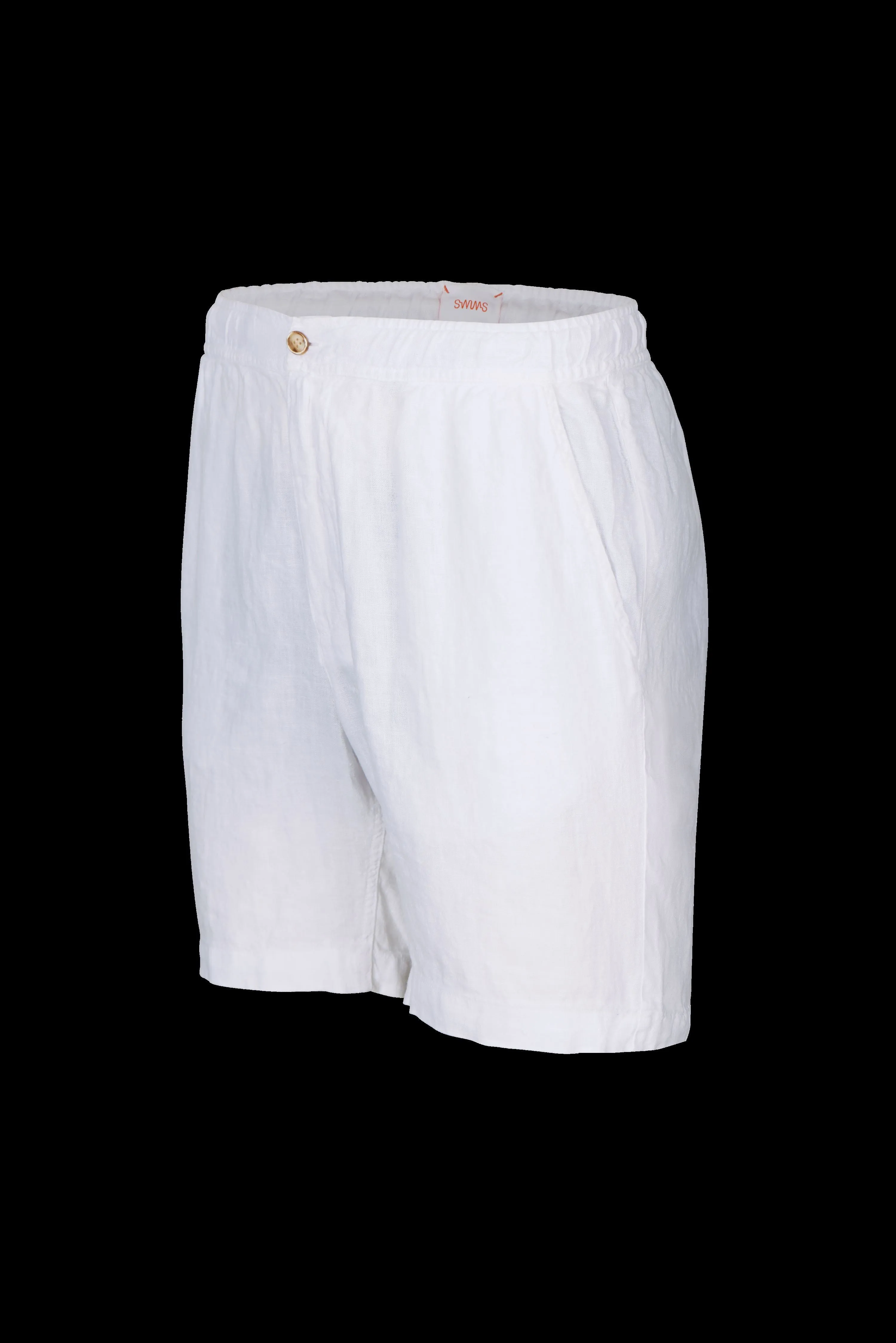 White Amalfi Linen Short