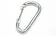 Wire Gate Carabiner - Silver