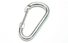 Wire Gate Carabiner - Silver