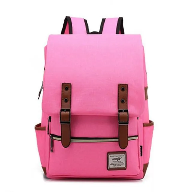 Women's Vintage 15" Laptop Backpack