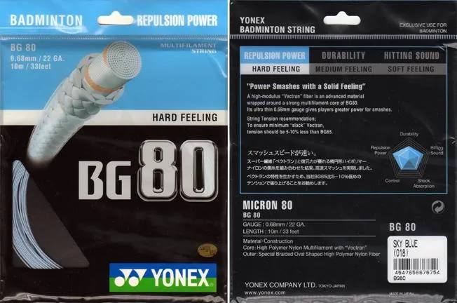 Yonex BG 80 Badminton String